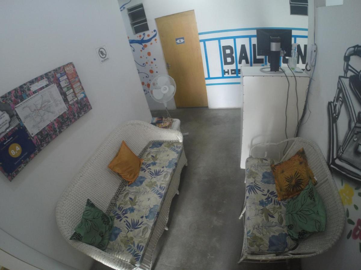 Balcony Hostel Hotel São Paulo Eksteriør billede