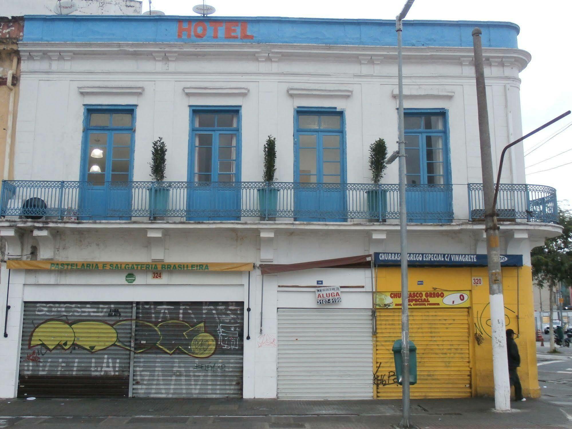 Balcony Hostel Hotel São Paulo Eksteriør billede